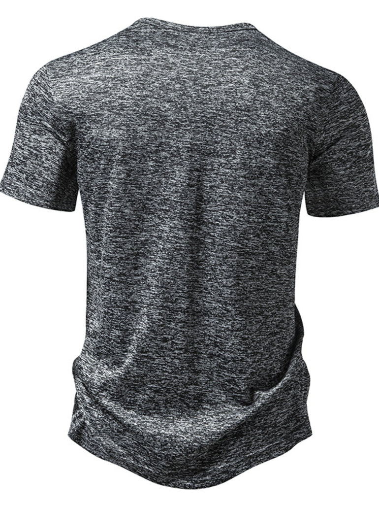 Barevici Nova slim tee men’s minimalist short sleeve t shirt back view