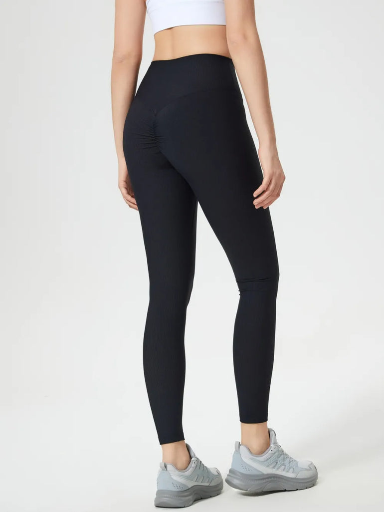 Barevici Millennia high waist leggings women’s sculpting minimalist active tights, back in black
