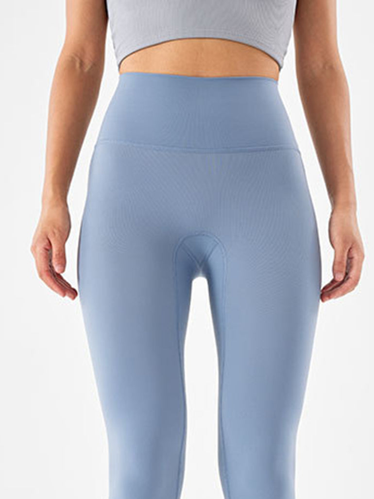 Barevici Contour wideband leggings women’s sculpting high waist sports tights in Misty Blue