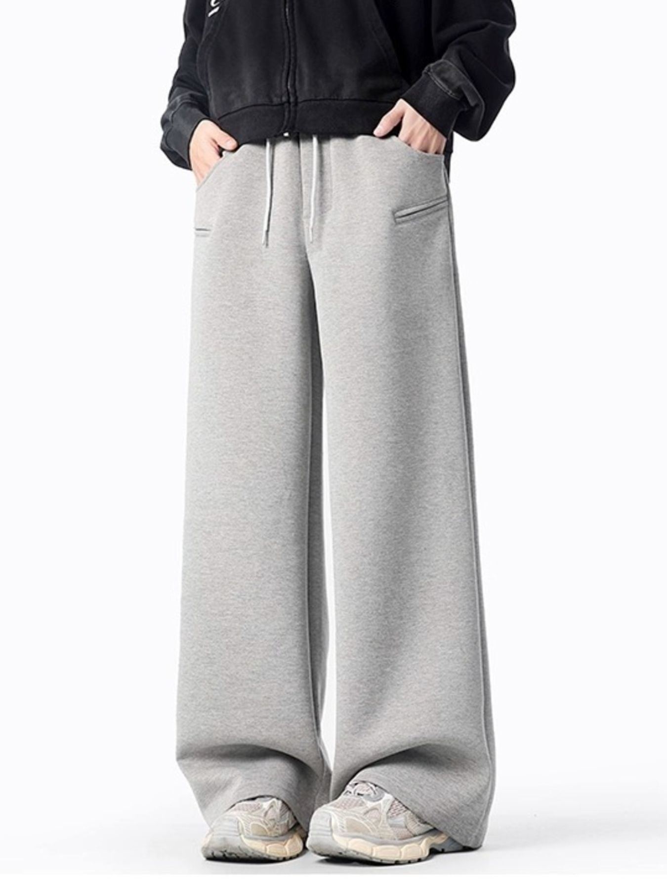 Barevici Flow wide leg sweatpants men’s plus size casual relaxed joggers