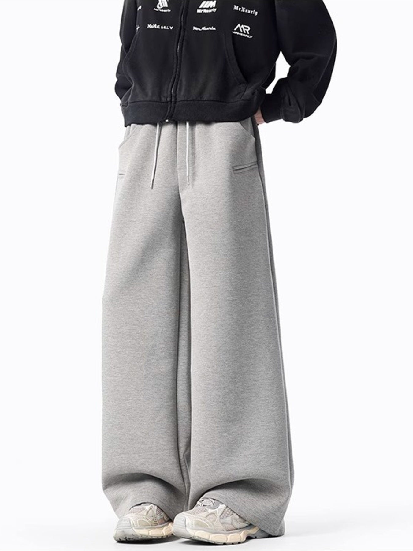 Barevici Flow wide leg sweatpants men’s plus size casual relaxed joggers