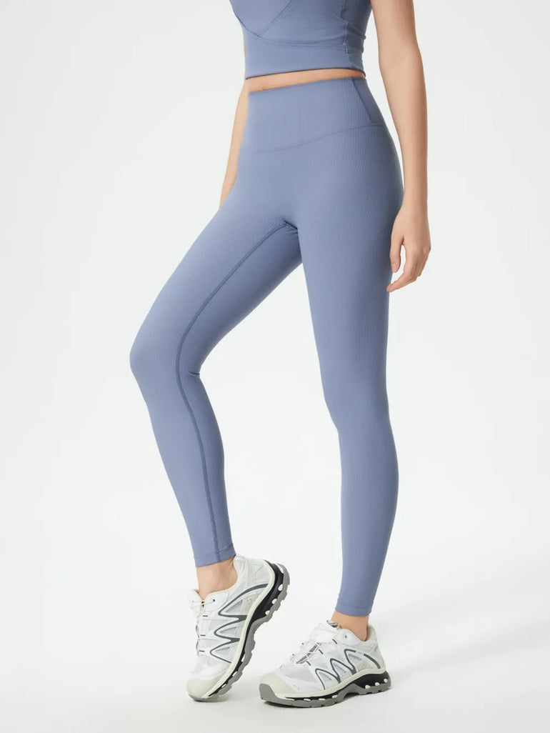 Barevici Millennia high waist leggings women’s sculpting minimalist active tights, light blue