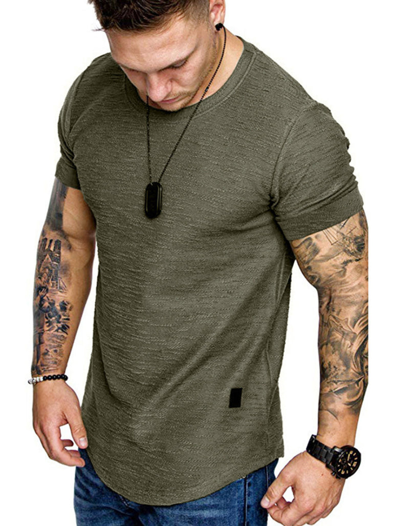 Barevici Linea slim tee men’s minimalist crew neck t shirt