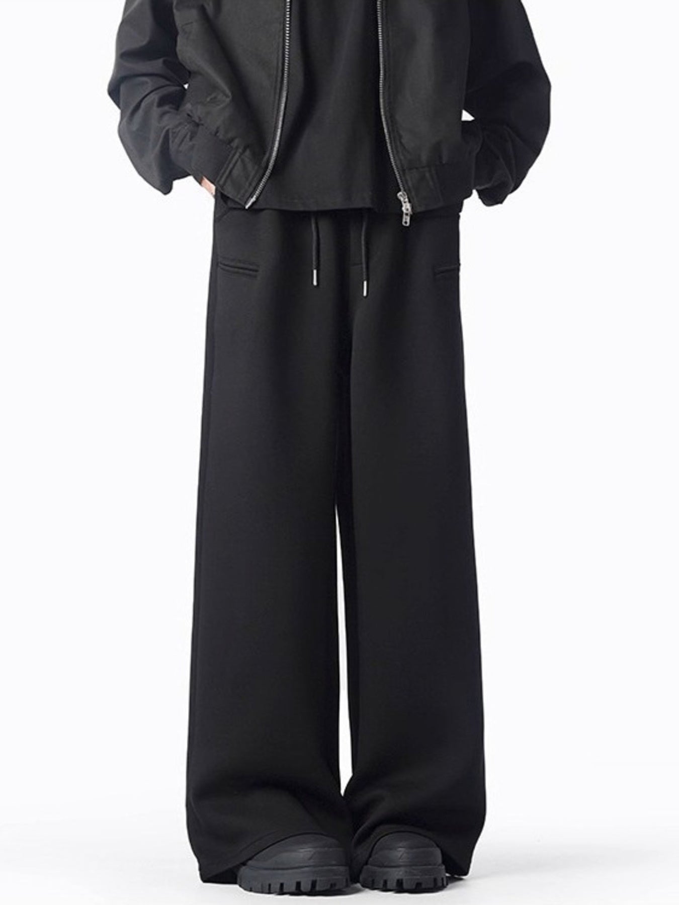 Barevici Flow wide leg sweatpants men’s plus size casual relaxed joggers